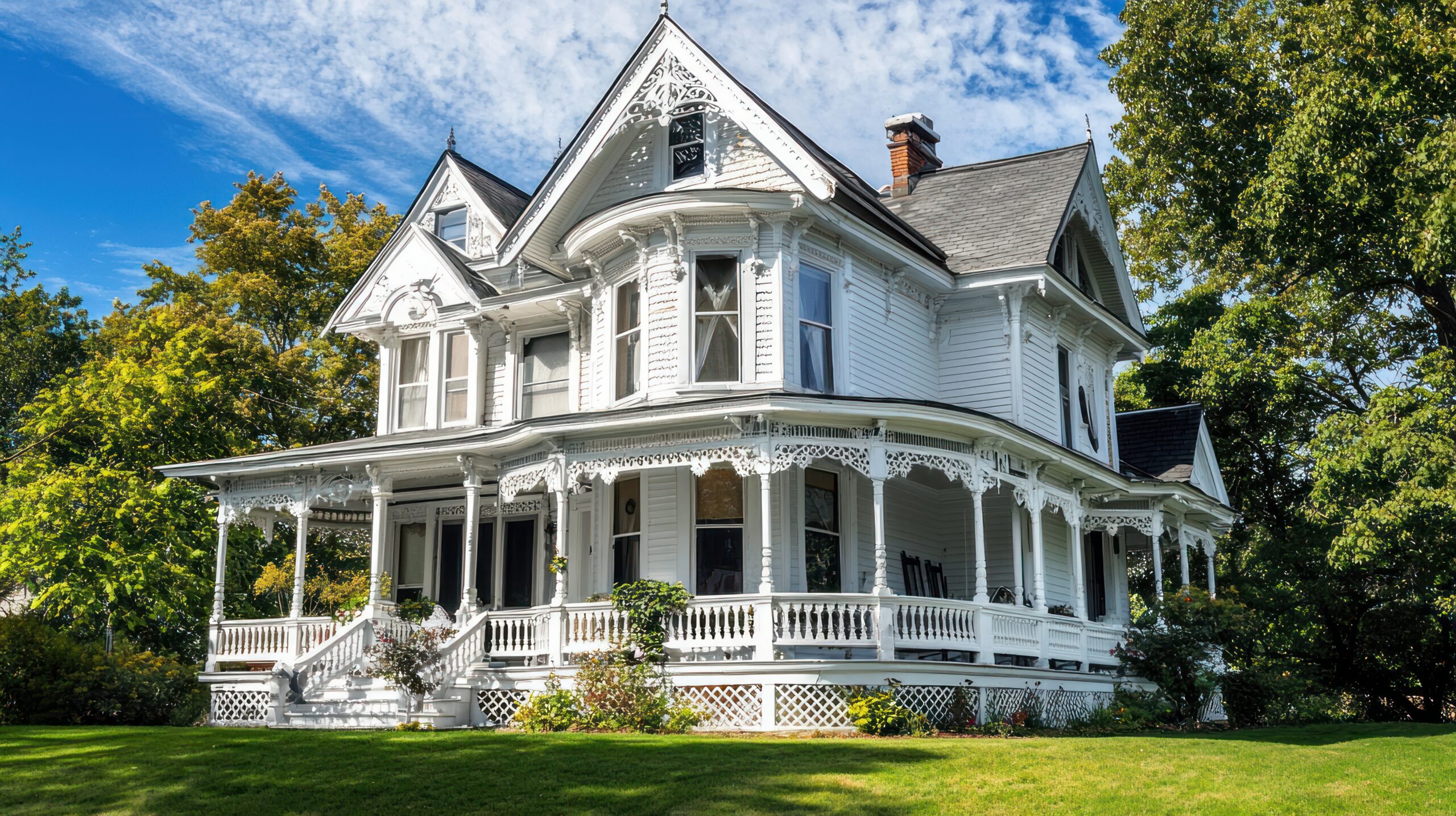 Close-up of freshly installed vinyl siding on a Frankfort home