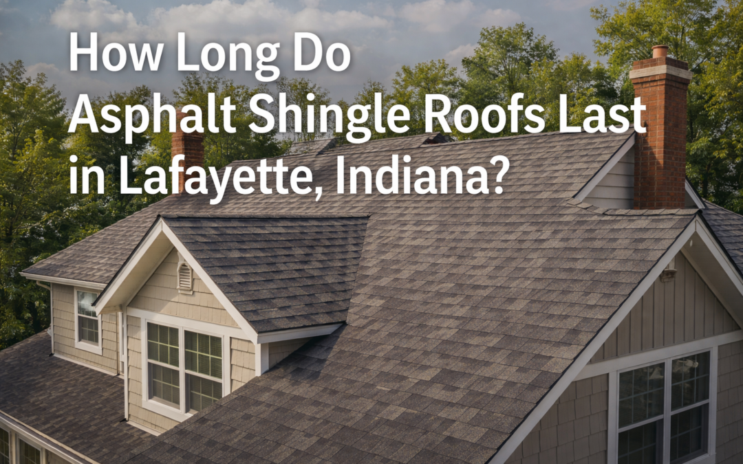How Long Do Asphalt Shingle Roofs Last in Lafayette, Indiana?