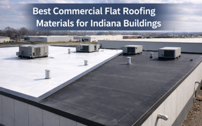 Best Commercial Flat Roofing Materials for Indiana Buildings
