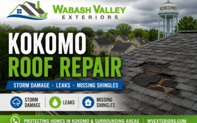 Kokomo Roof Repair Services for Storm Damage, Leaks, and Missing Shingles
