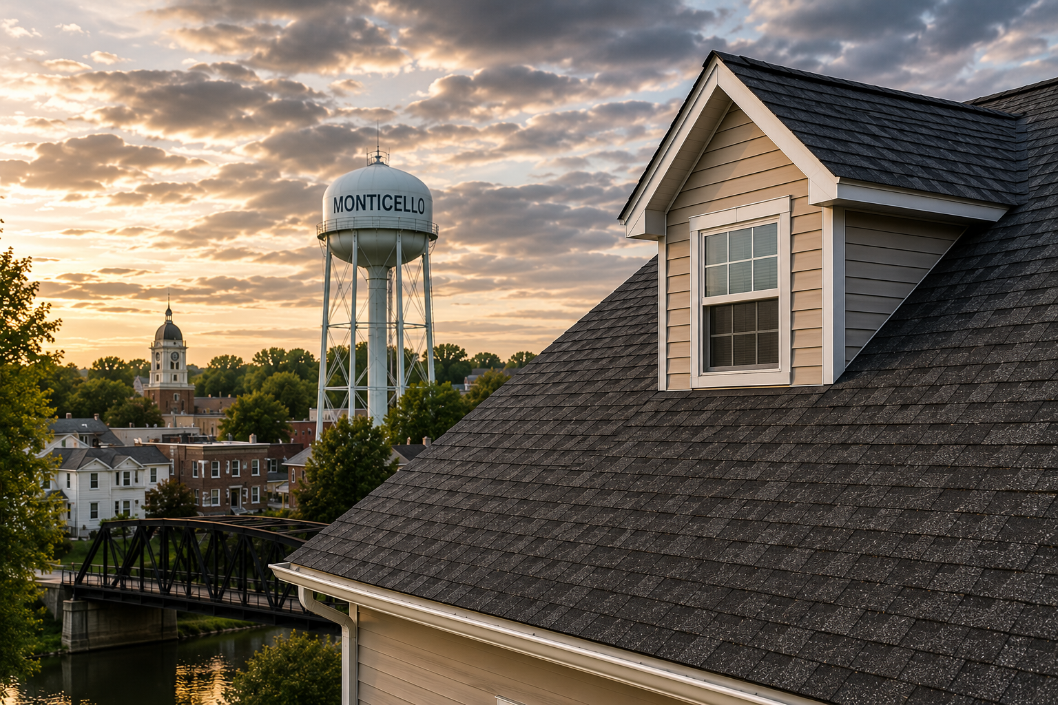 Schedule a Roof Inspection in Monticello