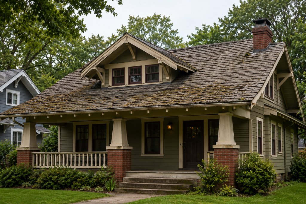 Craftsman & Bungalow Roofing: Cedar Shake Options