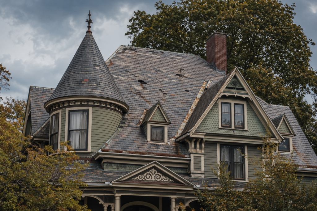 Victorian house Roof replacement