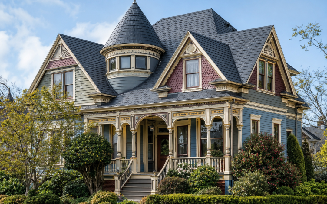 Roofing a Queen Anne or Painted Lady Home: One Roof, Many Textures