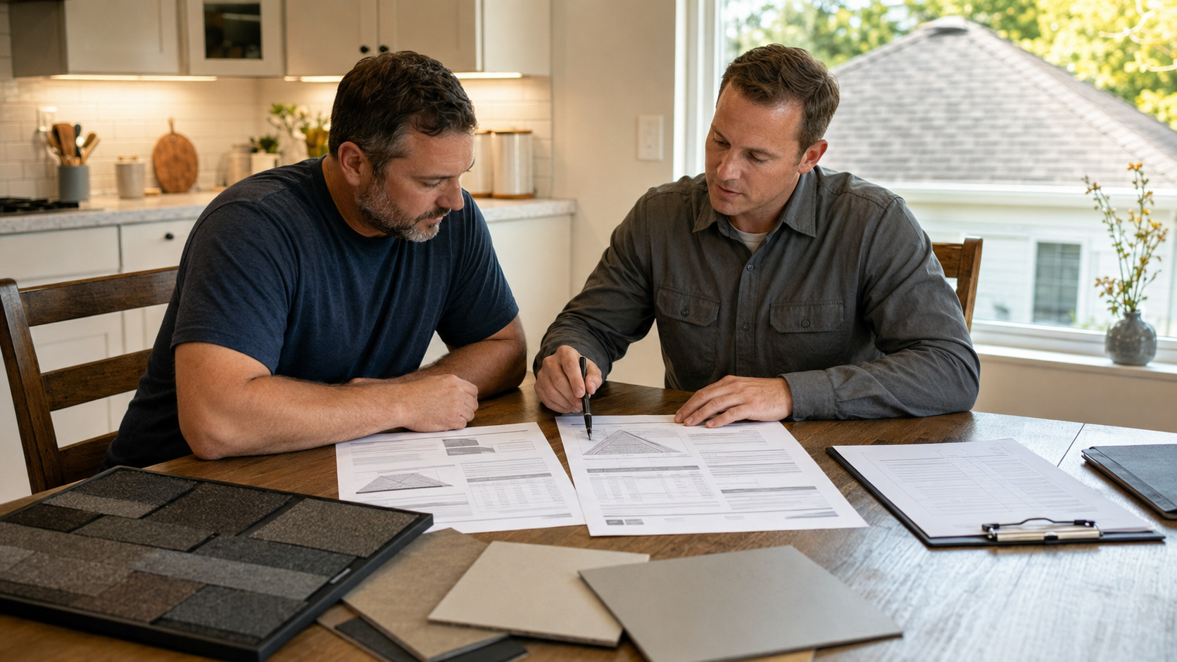 Comparing Roofing Estimates in Lafayette