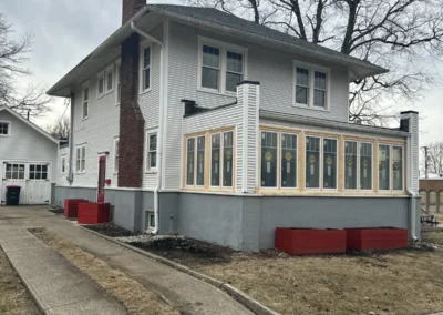 Completed residential exterior project in Attica, Indiana