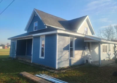Completed siding project by Wabash Valley Exteriors in Flora, Indiana (Project 750)