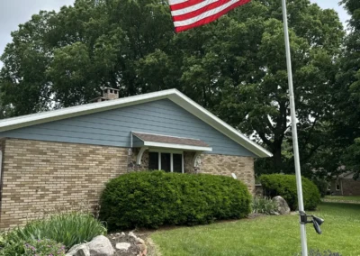Completed exterior renovation project by Wabash Valley Exteriors in Lafayette, Indiana (Project 1283)