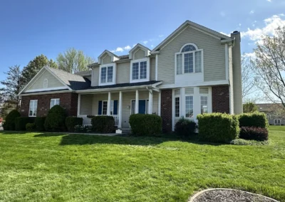Completed siding project by Wabash Valley Exteriors in Lafayette, Indiana (Project 1342)