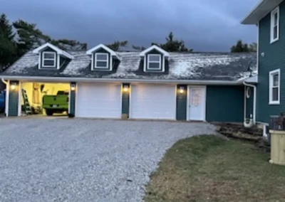 Completed exterior renovation project by Wabash Valley Exteriors in Michigantown, Indiana (Project 1161)