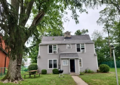 Completed residential exterior project in Monticello, Indiana