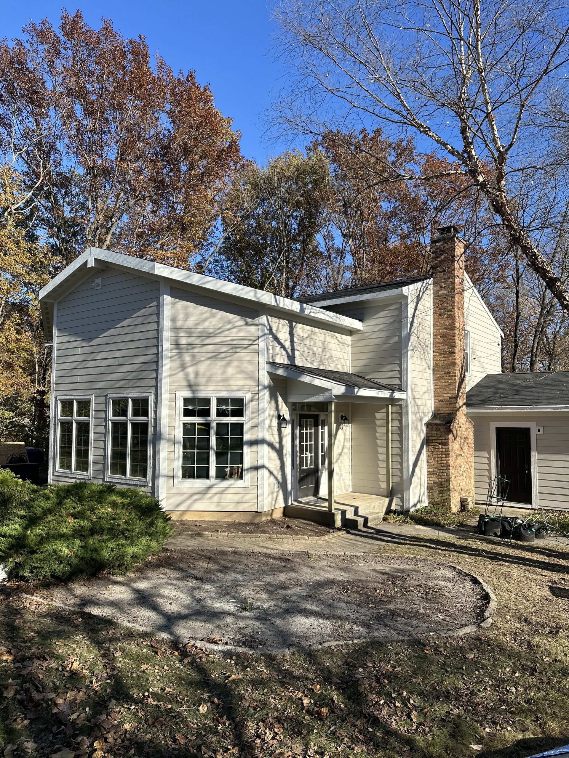 Completed roofing, siding, gutter, soffit and fascia project in Lafayette, Indiana
