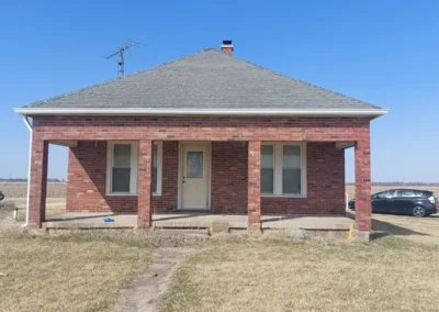 Completed roofing project by Wabash Valley Exteriors in West Point, Indiana (Project 1310)